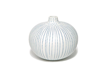 フラワーベース/一輪挿し　BARI　ブルードット　高さ7.5cm