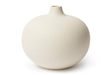 フラワーベース/一輪挿し　BARI　クリームホワイト　高さ18cm