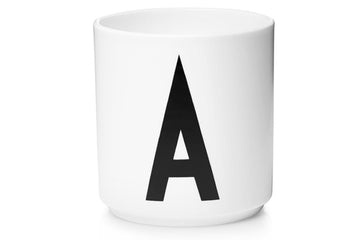 【在庫限り】Arne Jacobsen アルネ ヤコブセン　パーソナルポーセリンカップ（A～M）　ホワイト