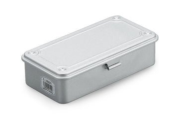 【在庫限り】カラートランク型工具箱　T型シリーズ　シルバー