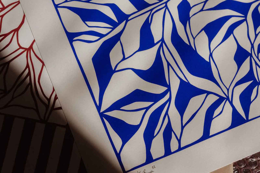 ポスター/アートプリント　30×40cm　The Blues No 01
