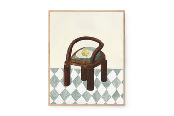 ポスター/アートプリント　40×50cm　Chair with Fruit