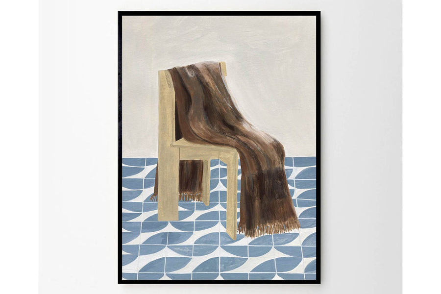 ポスター/アートプリント　A4　Chair with Blanket