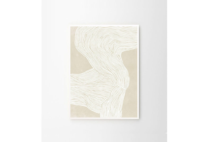 ポスター/アートプリント　30×40cm　The Line no. 08