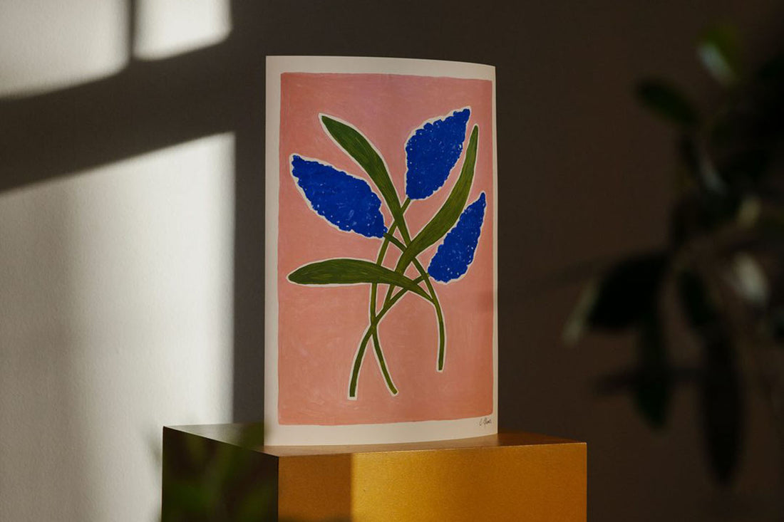 ポスター/アートプリント　30×40cm　Butterfly Bush