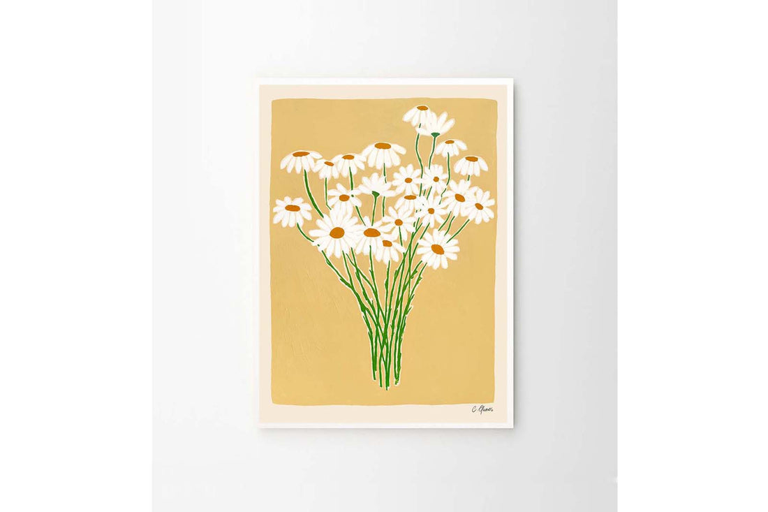 ポスター/アートプリント　30×40cm　Daisies