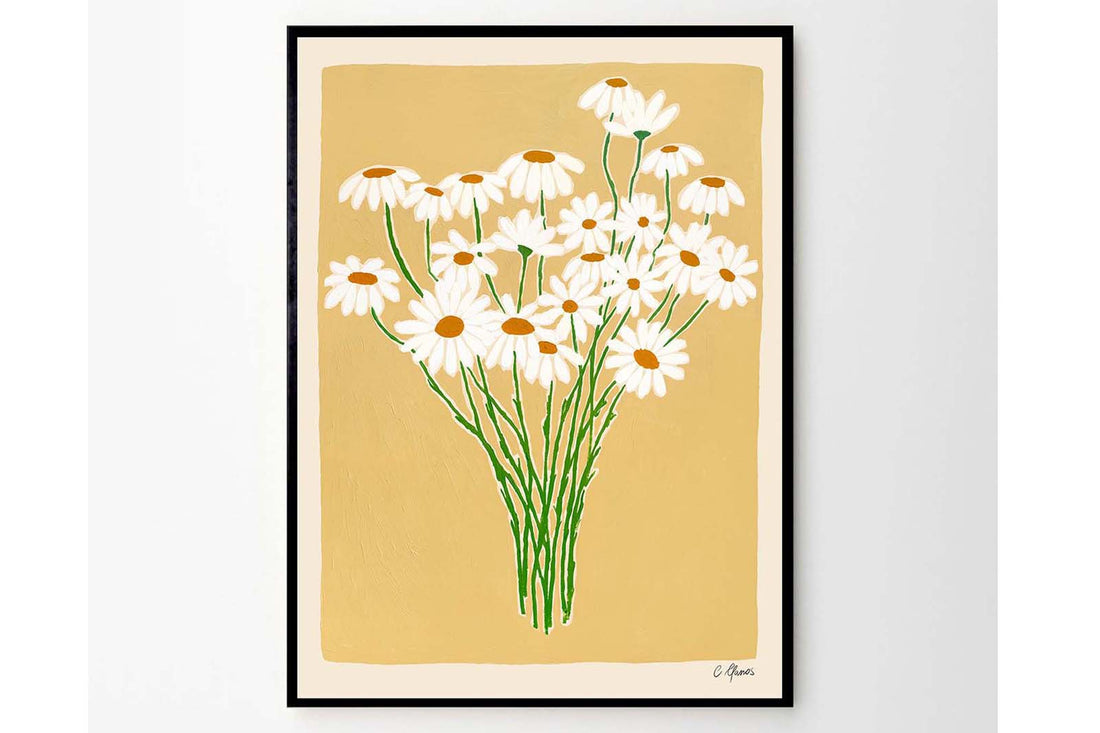 ポスター/アートプリント　30×40cm　Daisies