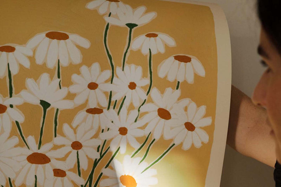 ポスター/アートプリント　30×40cm　Daisies