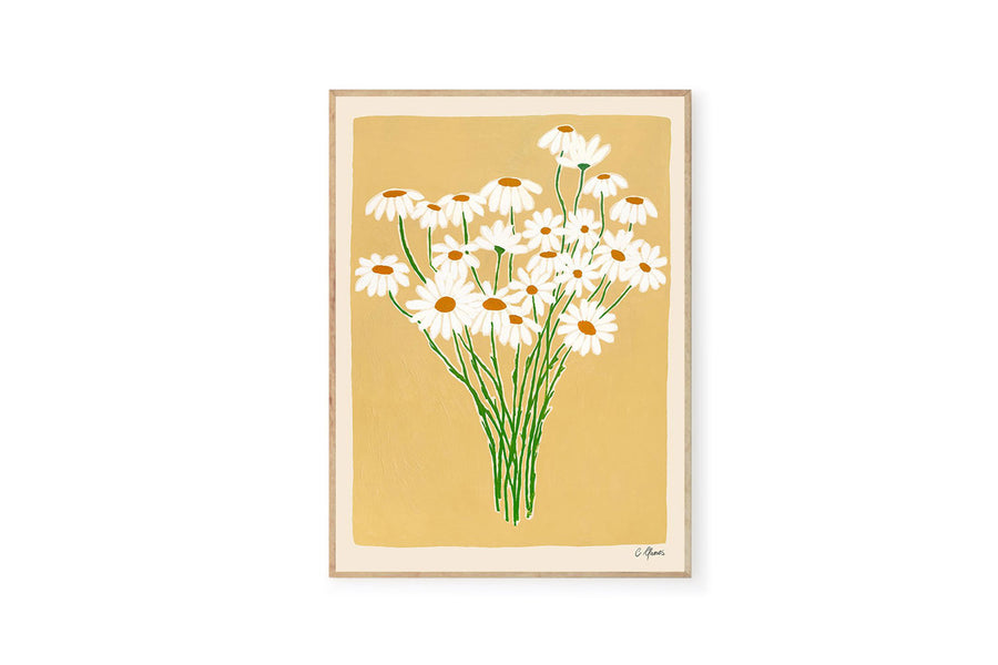ポスター/アートプリント　30×40cm　Daisies