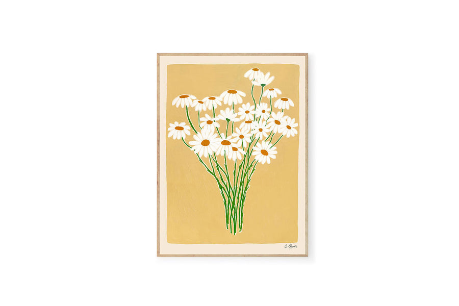 ポスター/アートプリント　A4　Daisies