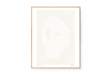 ポスター/アートプリント　40×50cm　Round Line no. 04/08
