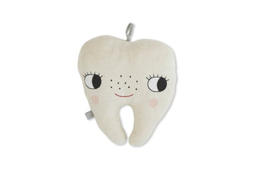 【在庫限り】デザインピロークッション　Tooth Fairy　幅22cm