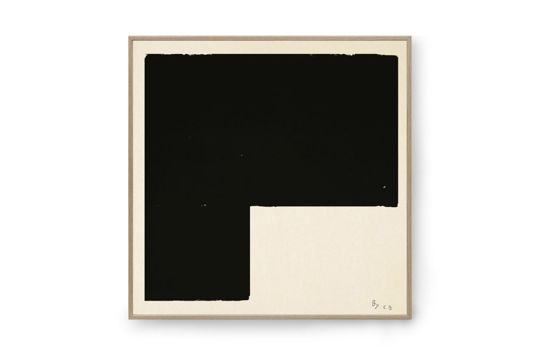 ポスター/アートプリント　50×50cm　Black Object 01