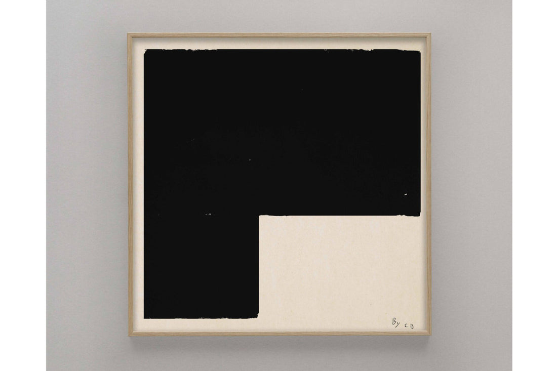 ポスター/アートプリント　50×50cm　Black Object 01