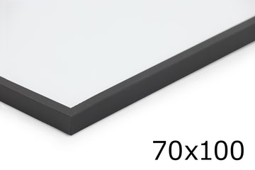 天然木製　フレーム幅の細いポスターフレーム/額縁　ブラック　70×100cm