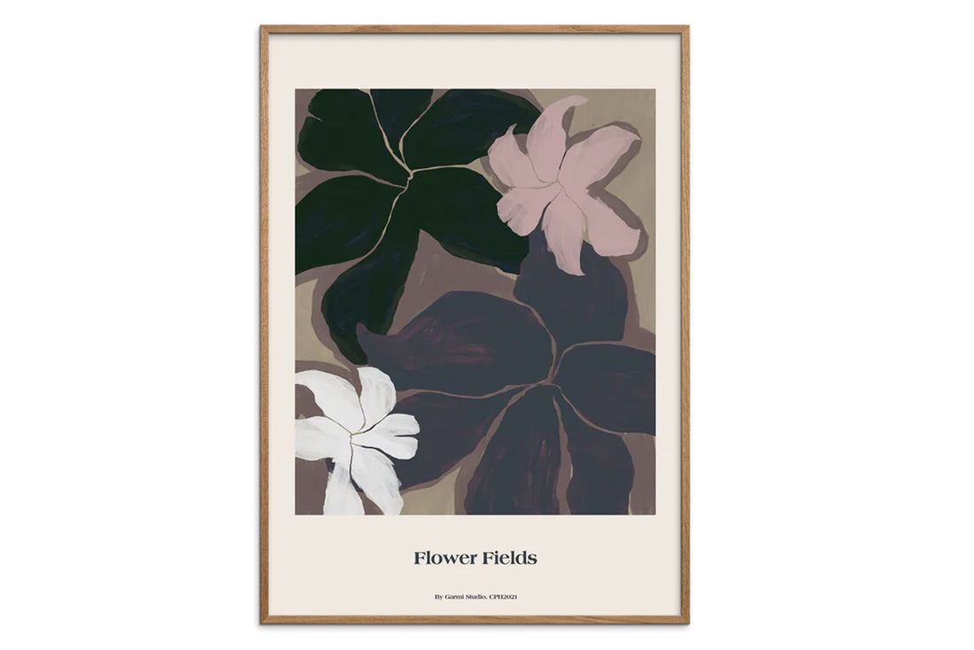 ポスター/アートプリント　50×70cm　Flower Fields