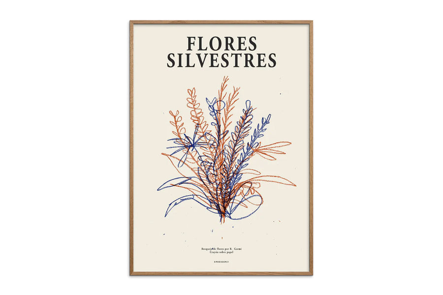 ポスター/アートプリント　A3　Flores Silvestres