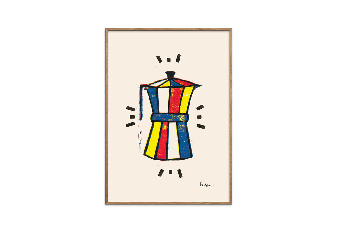 ポスター/アートプリント　30×40cm　Reubens - Coffee time