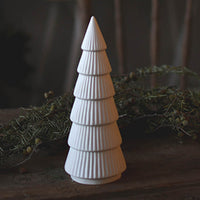 セラミック製のモミの木オブジェ/クリスマスツリー　Gransund　Mサイズ　高さ22cm