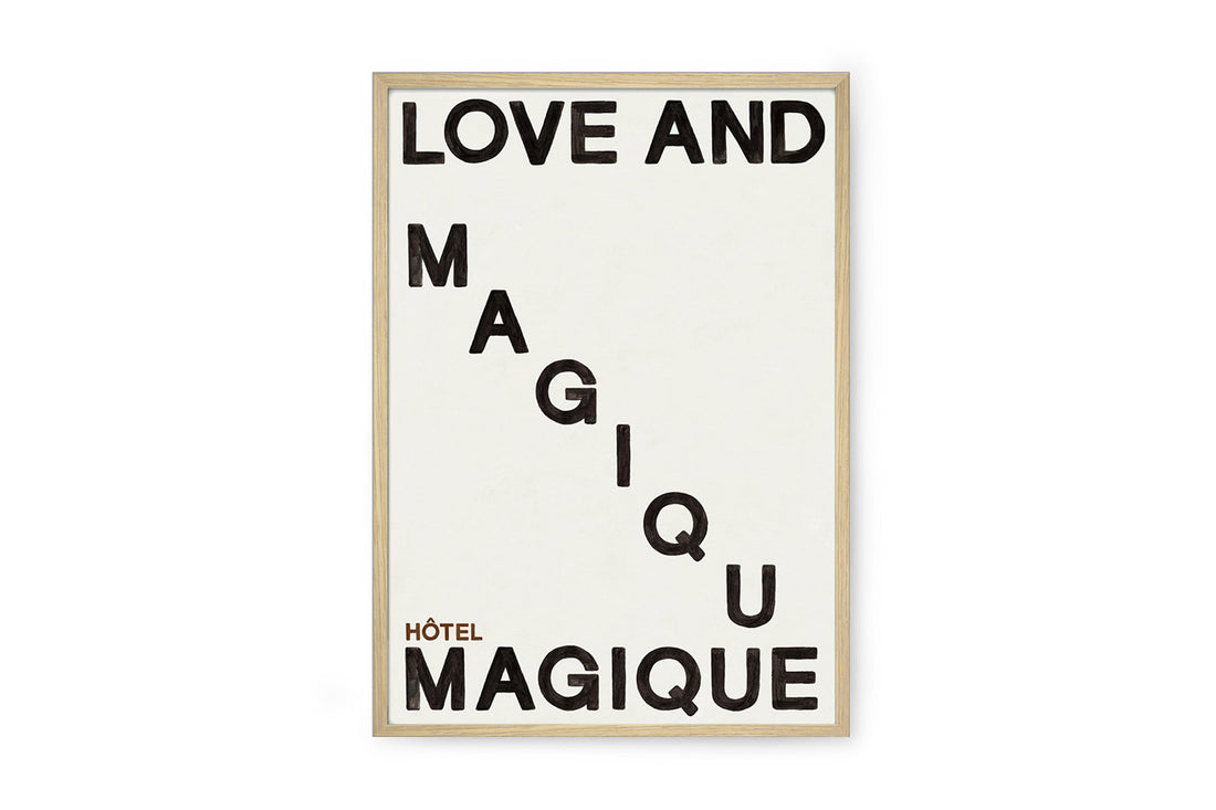 ポスター/アートプリント　A3　Love and Magique