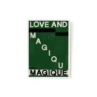 ポスター/アートプリント　A2　Love and Magique - Green