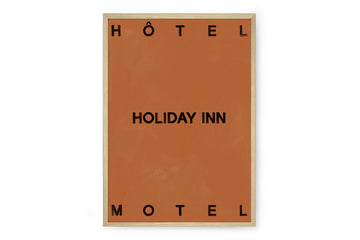 ポスター/アートプリント　A2　Holiday Inn - Orange