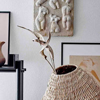 有機的な形状のフラワーベース/花瓶　Amina　ブラウン