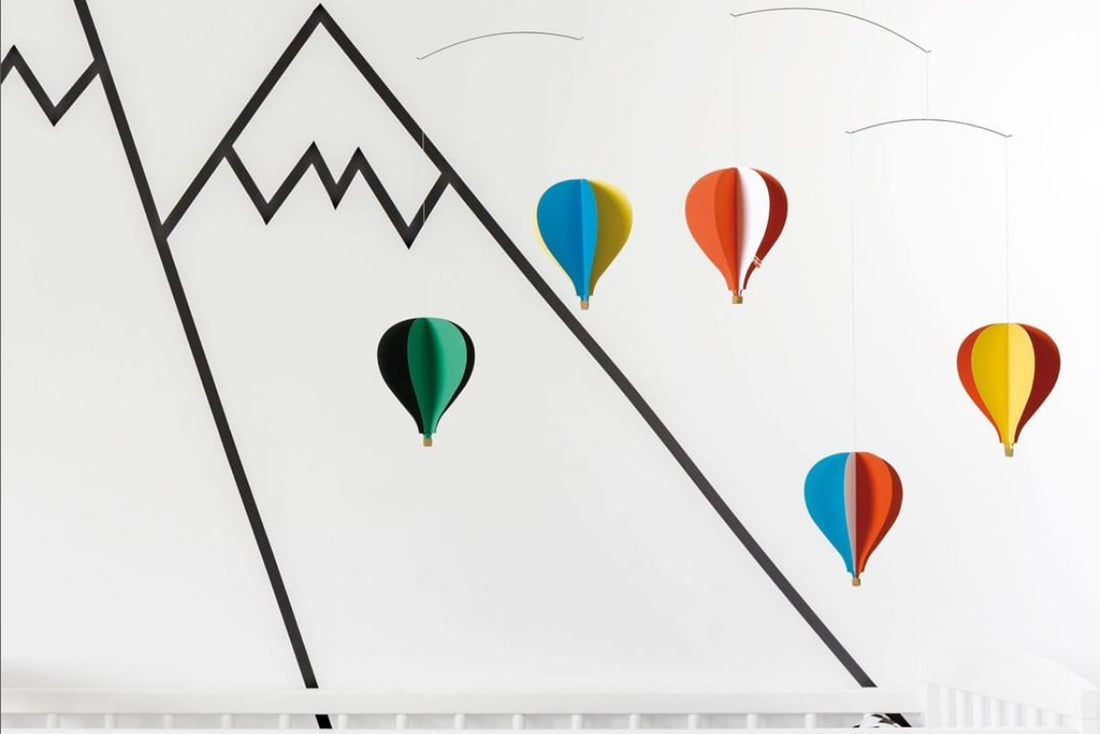 北欧デンマークモビール　Balloon Mobile 5　バルーン気球