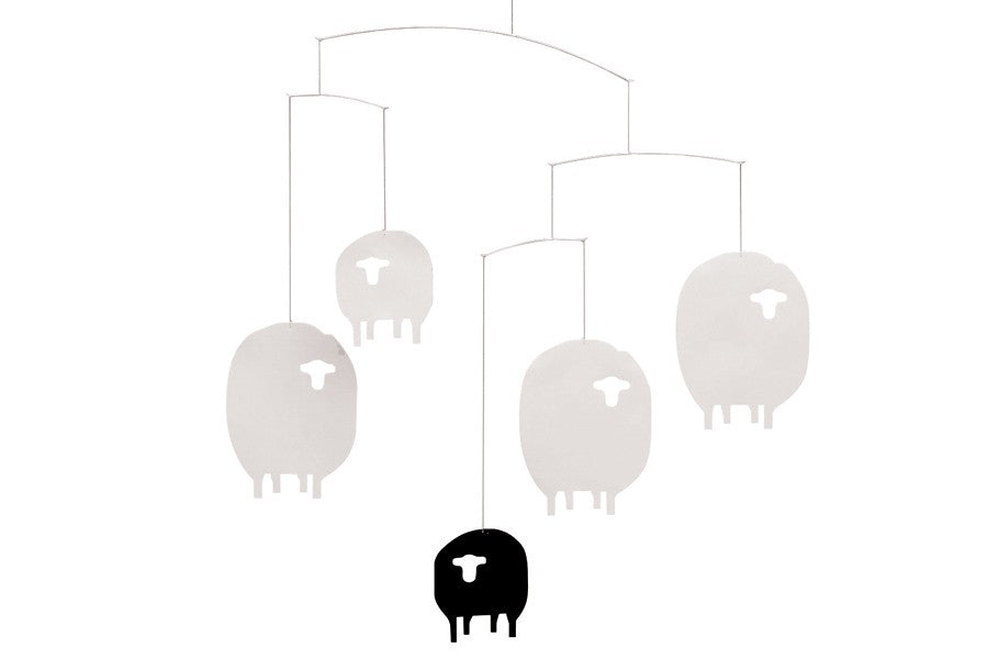 北欧デンマークモビール　Sheep　ヒツジ羊