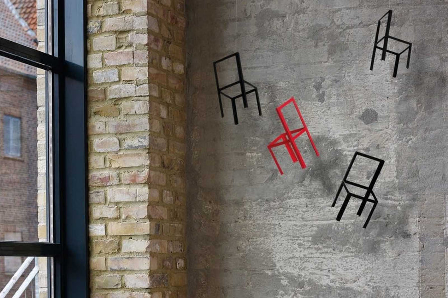 北欧デンマークモビール　Flying Chairs　チェア椅子