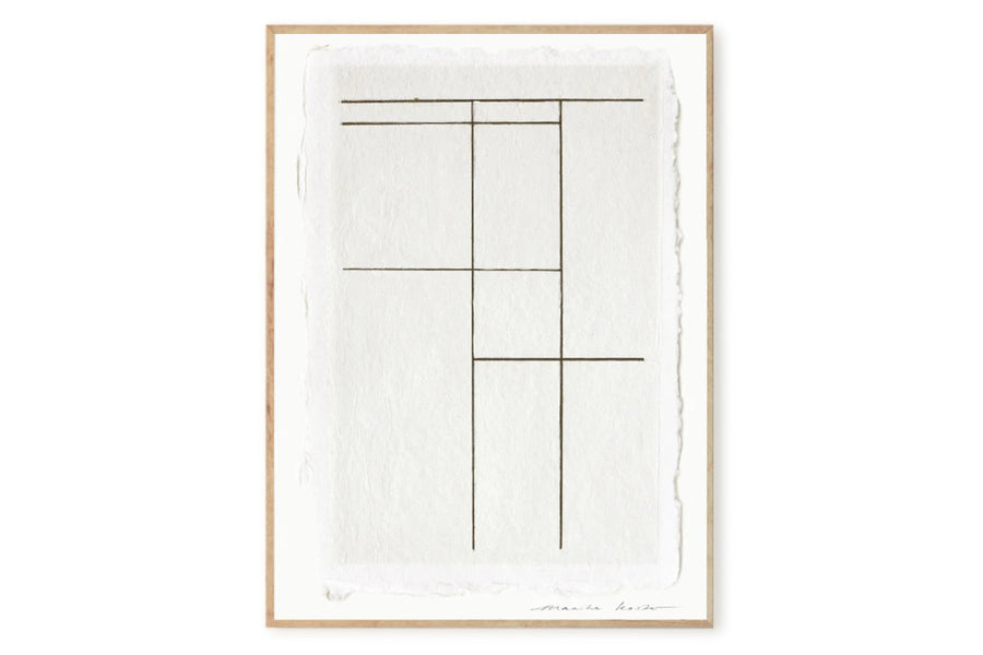 ポスター/アートプリント　50×70cm　Lines No. 3　(Limited edition #250)