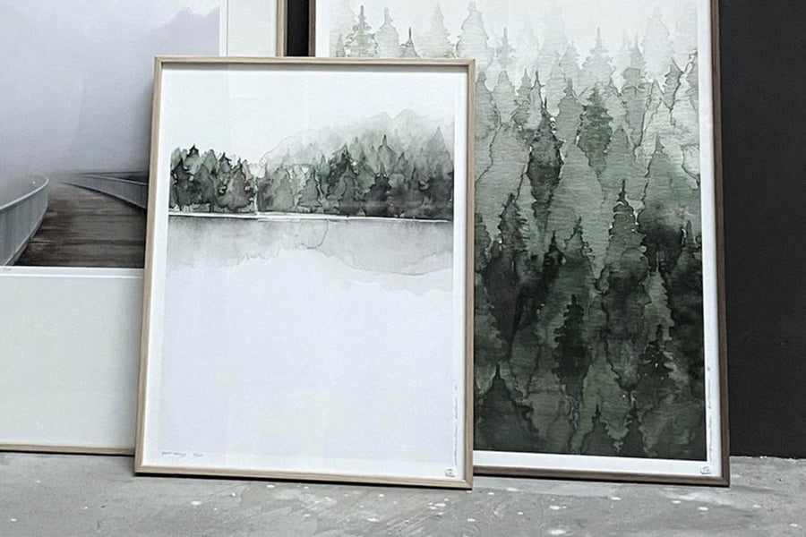 ポスター/アートプリント　50×70cm　GETAWAY　(Limited edition #250)