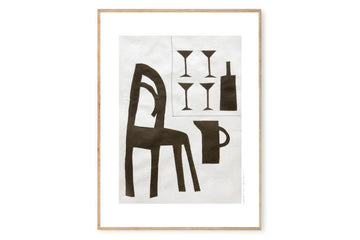 ポスター/アートプリント　50×70cm　Sur la terrasse　(Limited edition #250)