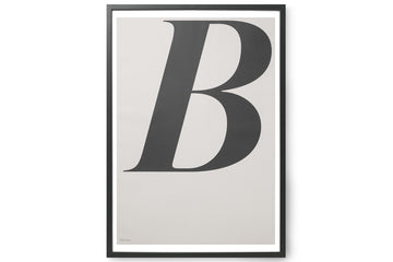 【在庫限り】アルファベット　ポスター/アートプリント　70×100cm　ABCD-B