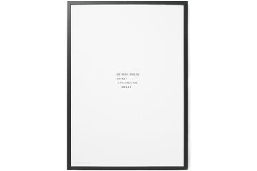 アルファベット　ポスター/アートプリント　70×100cm　Caledonia Jane - KEYCHAIN