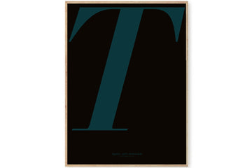 アルファベット　ポスター/アートプリント　70×100cm　ILWT - T