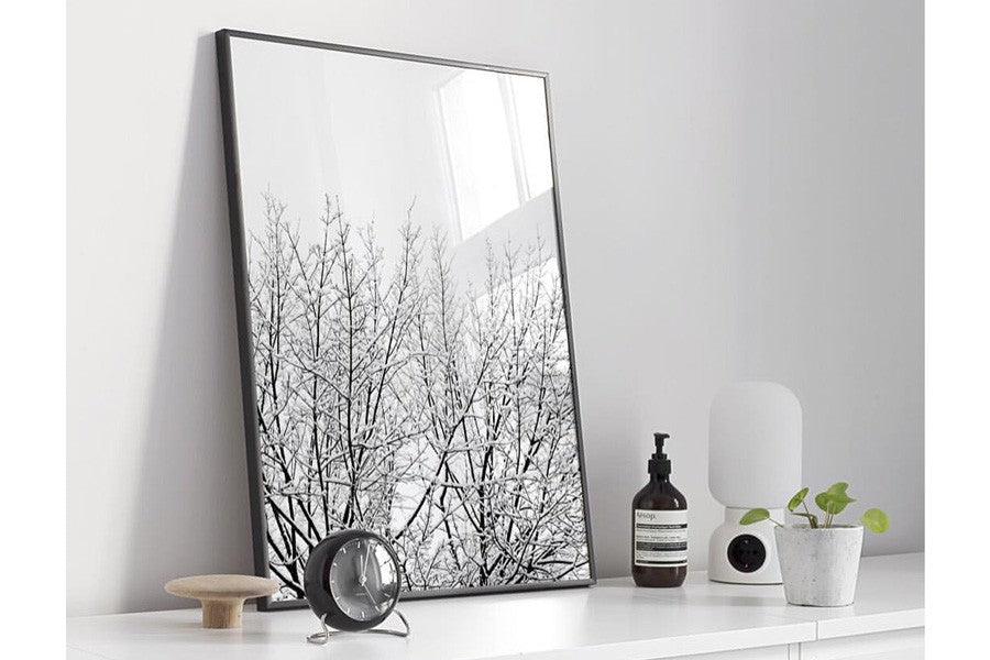 ポスター/アートプリント　50×70cm　Snowy Tree