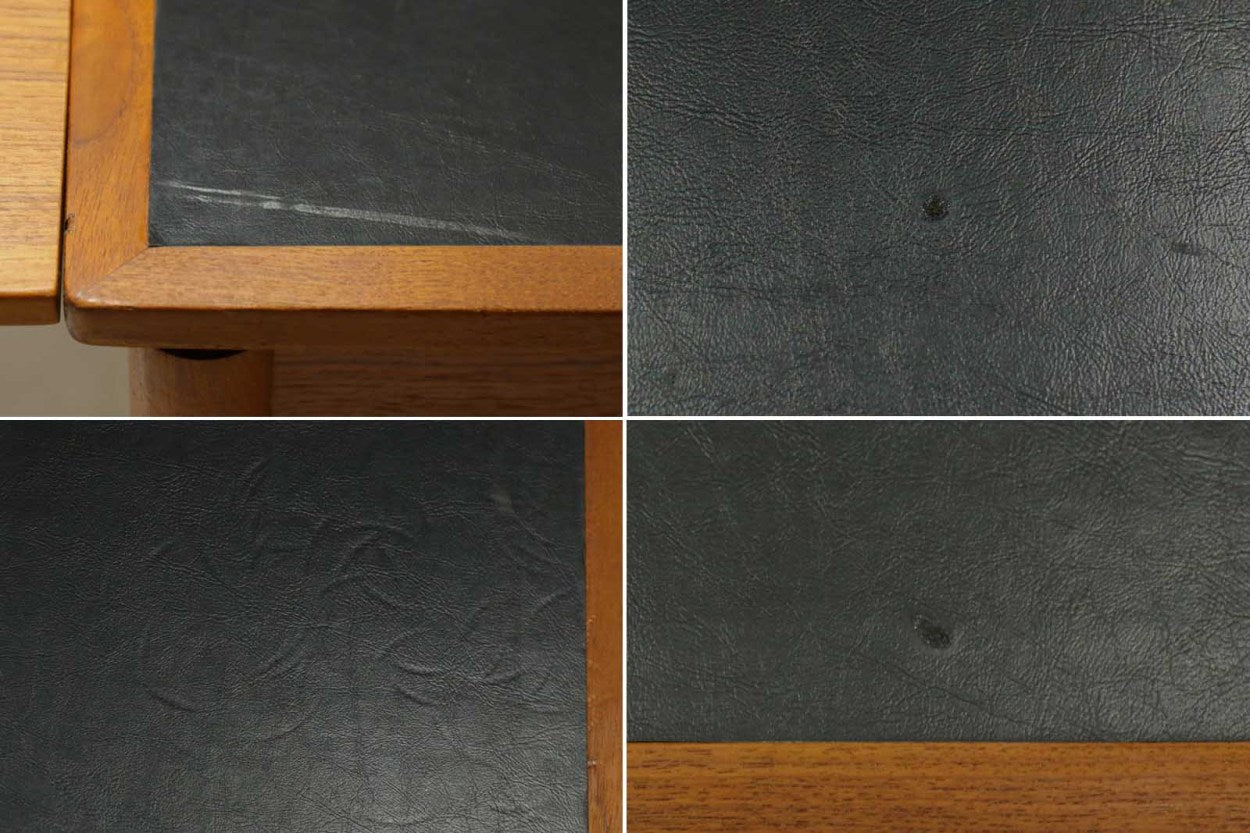 1958年にPoulHundevadによってデザインされたダイニングテーブルです。CardTableと名前の通り、天板を裏返してカードゲームをするためにデザインされた様です。デンマークのDesignmuseumにも記載されている希少な作品です。