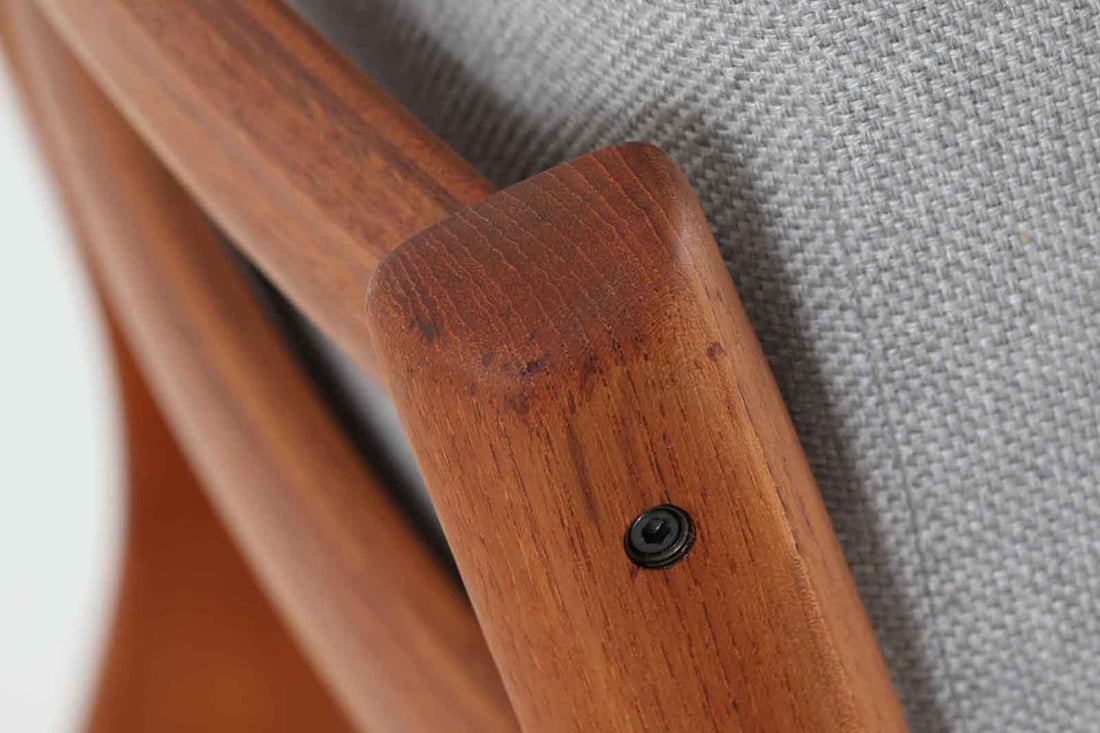 Ole Wanscher(オーレ・ヴァンシャー)　Model169　シングルソファ　チーク材　CADO　デンマーク製　北欧家具ビンテージ