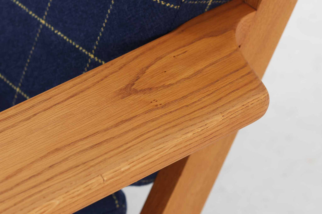 北欧家具ビンテージ　GE290　シングルソファ　オーク材　Hans J.Wegner（ハンス・J・ウェグナー）　GETAMA/ゲタマ