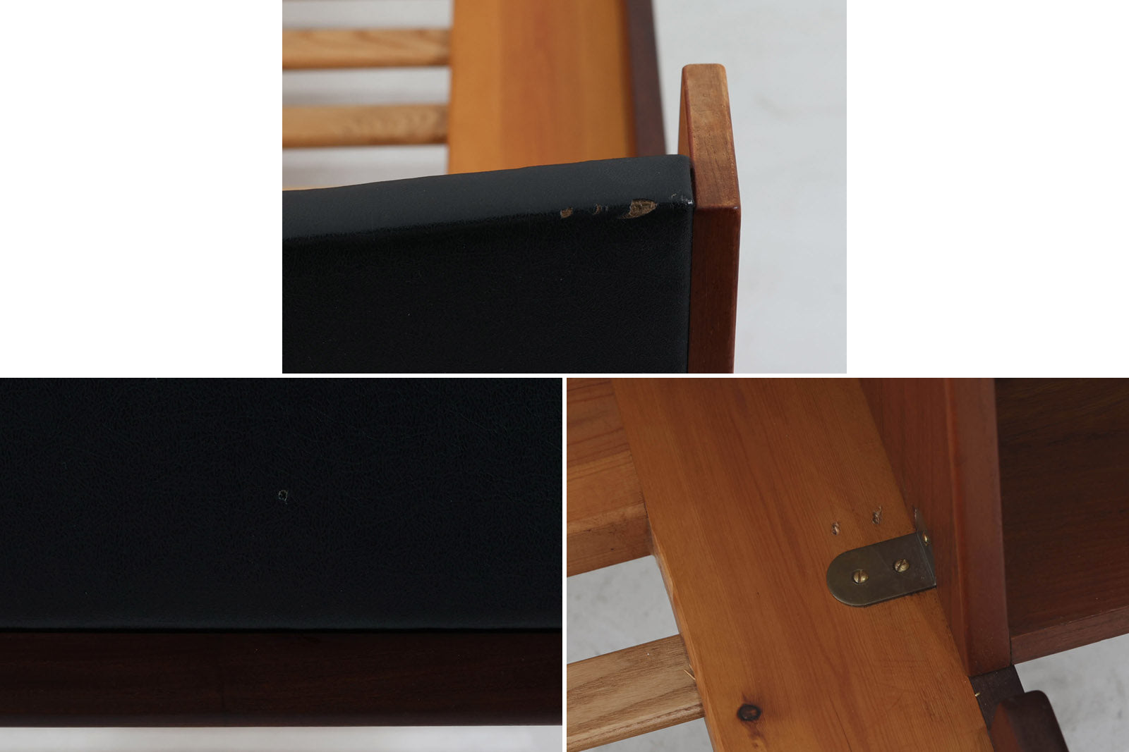 北欧より買い付けたGETAmA社製ベッドフレームです。マットレスは付属しません。チーク材と籐の組み合わせが非常に美しいデザインです。