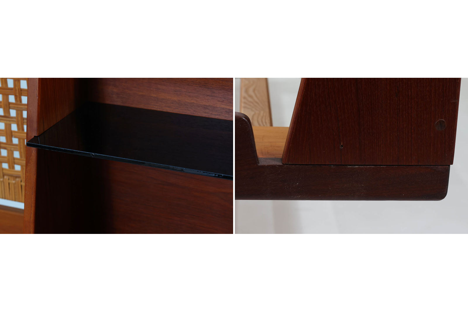 北欧より買い付けたGETAmA社製ベッドフレームです。マットレスは付属しません。チーク材と籐の組み合わせが非常に美しいデザインです。