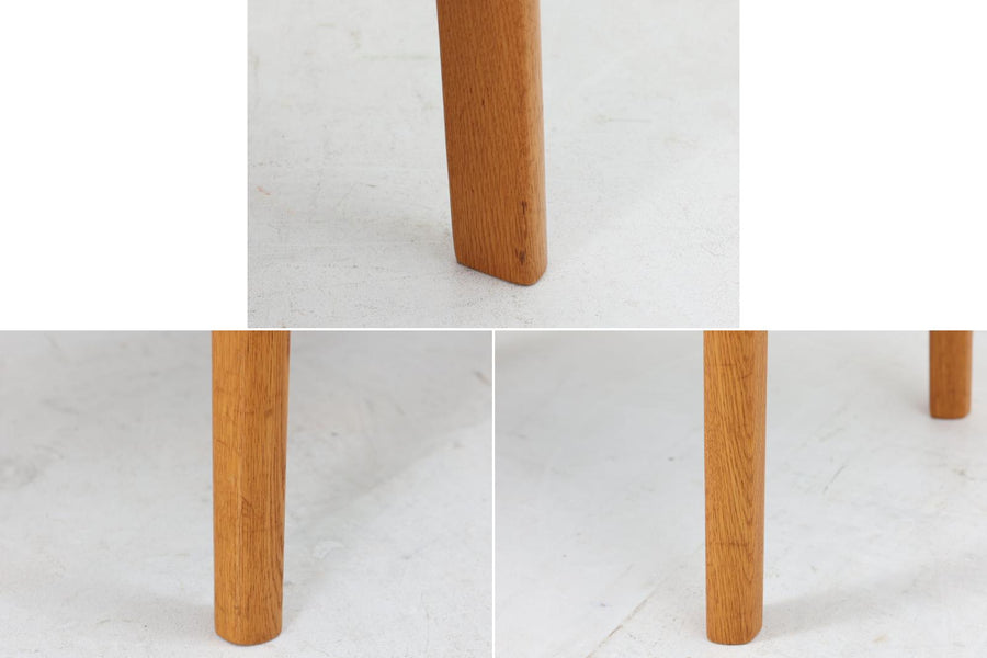 OleWanscherデザインのオットマンです。本体にはオーク材が使用されています。デンマークでmodel169のハイバックの1Pソファと一緒に使用されていました。1PソファにCADO社のロゴがございましたが、こちらのはオットマンにはロゴは元々ございませんのでご了承ください。（1Pソファは別売りです。）
