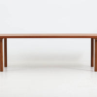 Hans J.Wegner(ハンス・J・ウェグナー)　センターテーブル　AT12　185cm　チーク×オーク材　北欧家具ビンテージ　デンマーク製