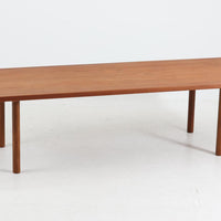 Hans J.Wegner(ハンス・J・ウェグナー)　センターテーブル　AT12　185cm　チーク×オーク材　北欧家具ビンテージ　デンマーク製