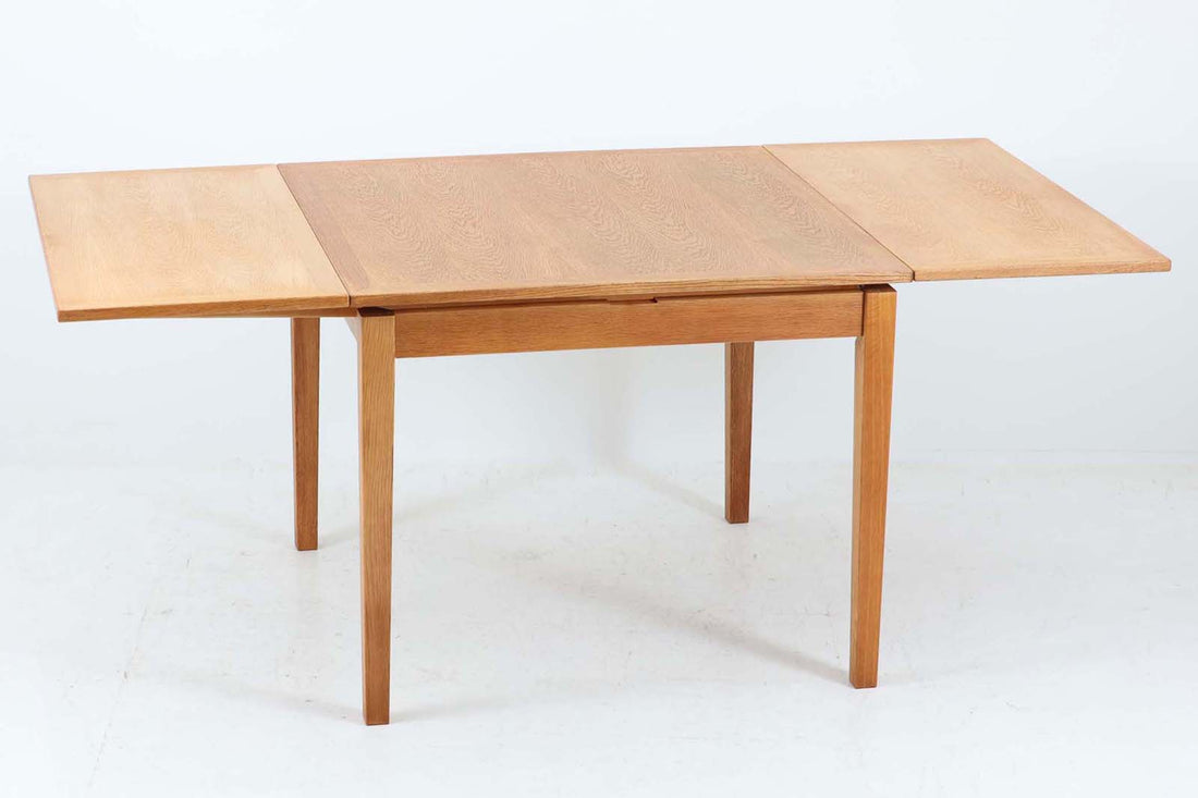 デンマーク製　Kaj Winding　エクステンションダイニングテーブル　正方形　90cm　オーク材　北欧家具ビンテージ