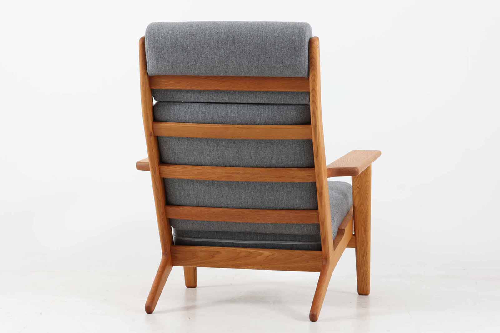 北欧家具ビンテージ GE290A ハイバックソファ オーク材 Hans J.Wegner