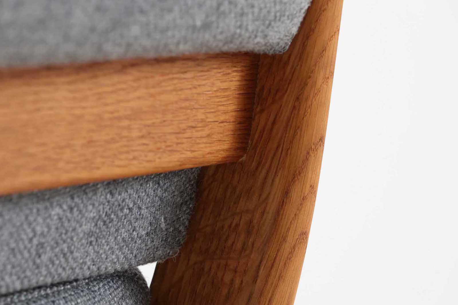 北欧家具ビンテージ GE290A ハイバックソファ オーク材 Hans J.Wegner