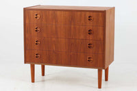 デンマークヴィンテージ チェスト 4段 チーク材 収納 北欧家具 モダン/Danish Vintage 4drawers Chest –  FURUICHI/古一