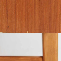 スウェーデン製　シェルフ/飾り棚　チーク×ビーチ材　北欧家具ビンテージ